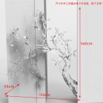 Hotel lobby abstract transparent tree hanging sculpture welcoming guests pine resin ornaments villa large soft decoration artwork