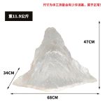 Modern minimalist transparent resin rockery sculpture decoration villa courtyard hotel lobby front desk model room decoration