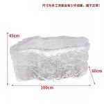 Light luxury creative transparent resin tea table, villa living room, model room, high-end designer, artistic crystal round table