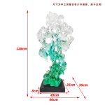 Hotel lobby abstract the Taihu Lake stone decoration sales office model room large floor transparent resin sculpture decoration