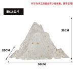 Modern minimalist transparent resin rockery sculpture decoration villa courtyard hotel lobby front desk model room decoration