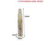 Transparent gold foil lion landing ornament Pixiu tie horse stake pillar Hotel sales office Villa wealth attraction Town house sculpture