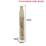 Transparent gold foil lion landing ornament Pixiu tie horse stake pillar Hotel sales office Villa wealth attraction Town house sculpture