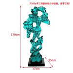 Modern abstract large transparent resin sculpture the Taihu Lake stone decoration hotel sales office sample room soft decoration handicraft