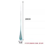 Transparent resin water droplet spray sculpture hotel large floor decoration villa living room entrance decoration art hanging decoration