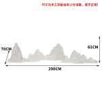 Modern minimalist transparent resin rockery sculpture decoration villa courtyard hotel lobby front desk model room decoration