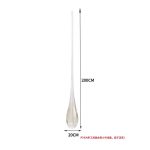 Transparent resin water droplet spray sculpture hotel large floor decoration villa living room entrance decoration art hanging decoration