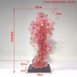 Modern abstract large transparent resin sculpture the Taihu Lake stone decoration hotel sales office sample room soft decoration handicraft