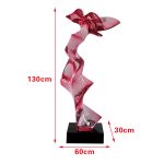 Abstract Transparent Resin Art Ornament Hotel Sales Office Clubhouse Floor Sculpture Home Living Room Entrance Decoration