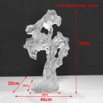 Modern abstract large transparent resin sculpture the Taihu Lake stone decoration hotel sales office sample room soft decoration handicraft