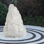 Hotel Club Large Transparent Landscape Stone Sculpture Resin Ornaments Sales Office Villa Pond Decorative Artwork