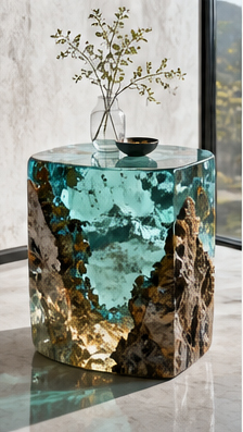 The Rise of Resin Art: Redefining Modern Interior Spaces with Huizhou Xinyi Art（images 2）