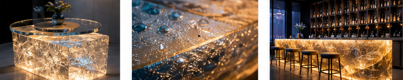 Illuminating Excellence: How Resin Art Furniture Transforms Commercial Spaces（images 2）