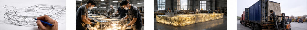 Illuminating Excellence: How Resin Art Furniture Transforms Commercial Spaces（images 3）
