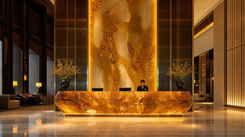 Why Bespoke Resin Furniture is the Top Choice for Luxury Commercial and Hospitality Projects in 2026（images 1）
