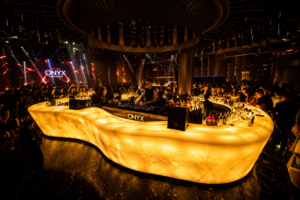 Custom Luminous Bar Counters and Monolithic DJ ...