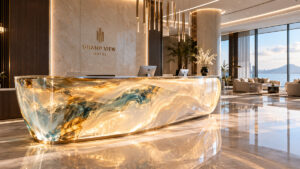 Resin Furniture for Luxury Hotels: Custom Desig...