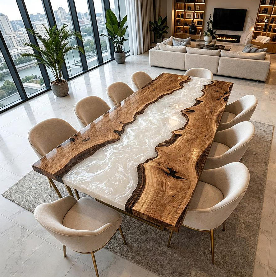 Natural Elements in Resin Design